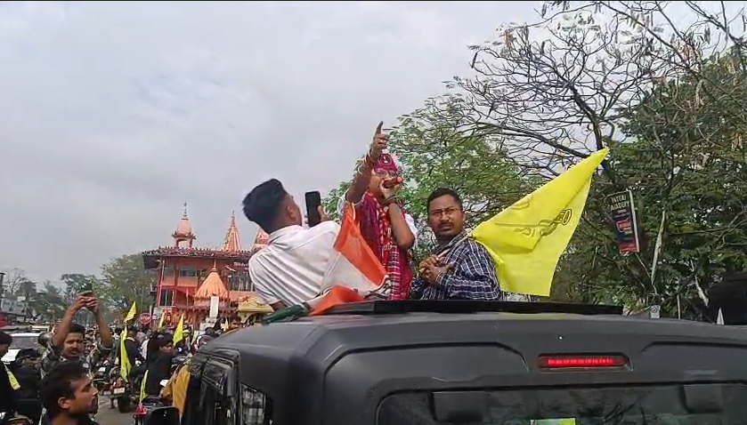 मार्घेरिटा में चुनावी सरगर्मी: राहुल छेत्री के समर्थन में उमड़ा जनसैलाब, जागुन में दिखा शक्ति प्रदर्शन